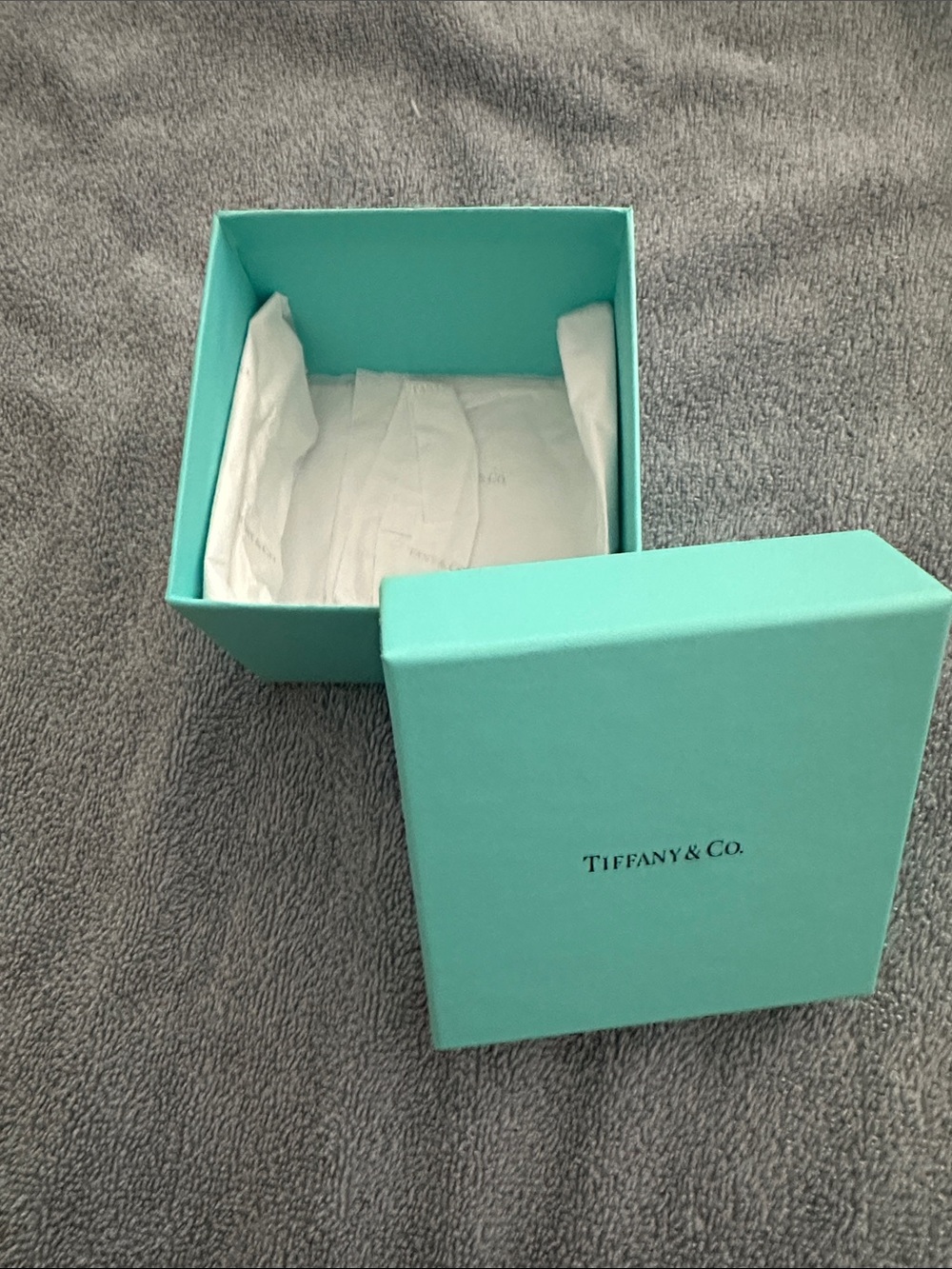 Tiffany & Co. robin's-egg blue box.
